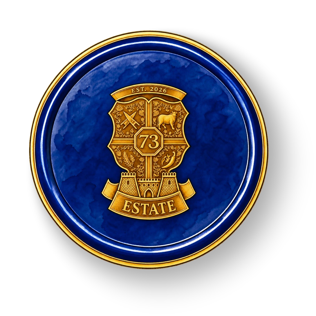 73 Estate butter tin lid